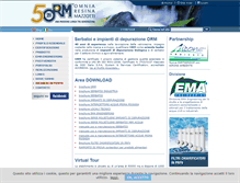 Tablet Screenshot of orm.it